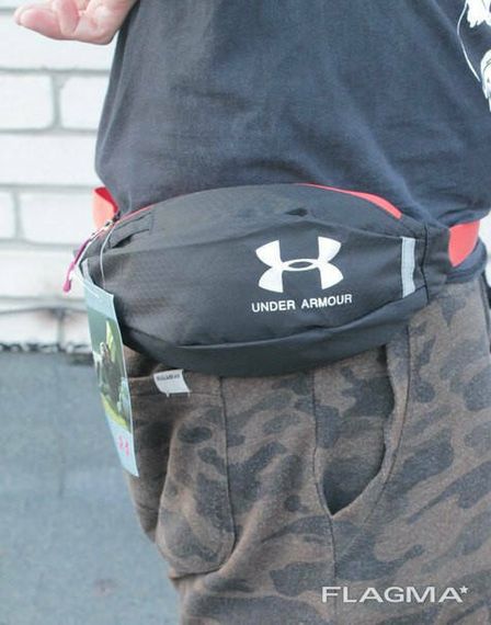 Поясная сумка Under Armour (черная) сумка на пояс | Зображення 5