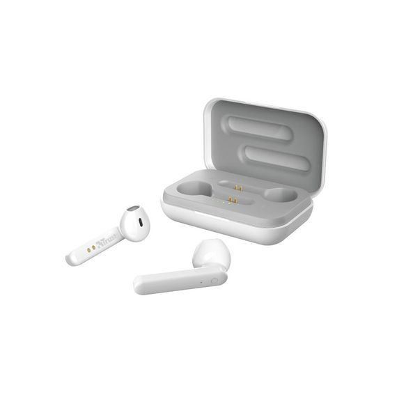 Навушники Trust Primo Touch True Wireless Mic White (23783) | Зображення 2
