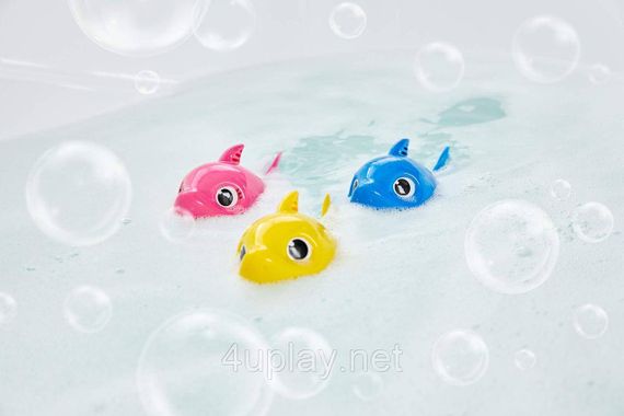 Інтерактивна іграшка акула для ванни Акуленок мама оригінал Baby Shark Mommy | Зображення 9