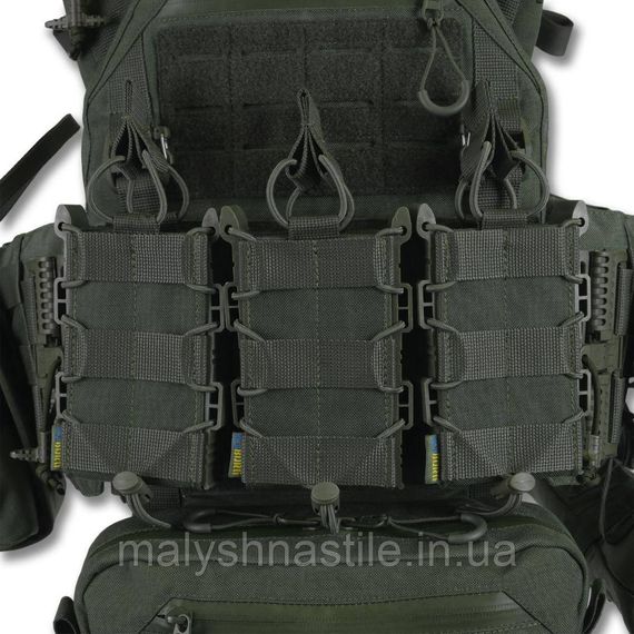 Плитоноска швидкоскидна KIBORG GEN II +8 підсумків хакі | Зображення 8