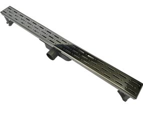 Душовий канал з горизонтальним фланцем Maxiflow Classic Legal 80 см решітка Дощ 4013.0Y050K.080.1