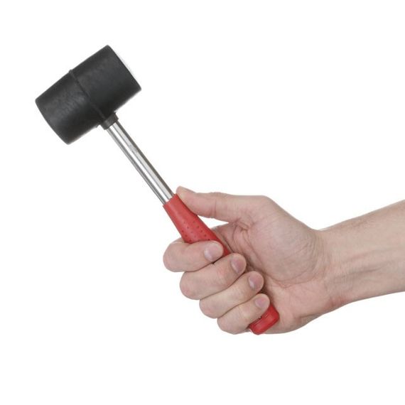 Киянка гумова 340 г. INTERTOOL HT-02291 | Зображення 4