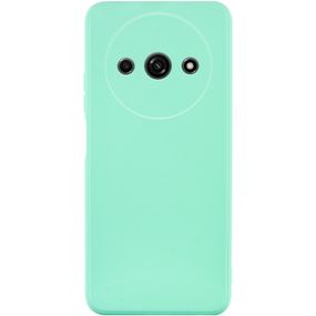 Силіконовий чохол Candy Full Camera для Xiaomi Redmi A3 Зелений / Menthol