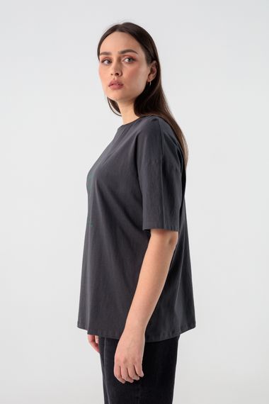 Футболка жіноча Pepper mint EB-02 L Графітовий (2000990472991) | Зображення 4