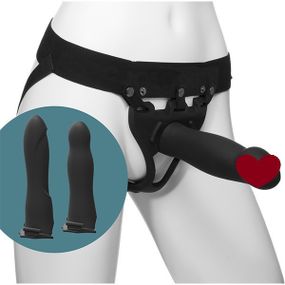 Набор для страпона Doc Johnson Body Extensions - BE Ready - Black Sex Aura