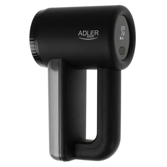 Машинка для удаления катышков Adler AD 9617 черная аккумуляторная с LCD дисплеем
