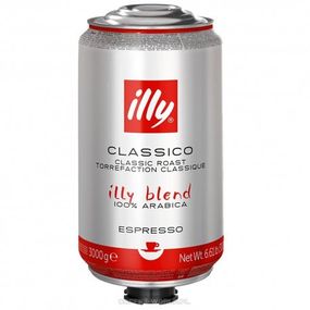 Кофе в зернах illy Classico Espresso 3кг Италия Илли зерно 3kg классико в банке оригинал 100% Арабика