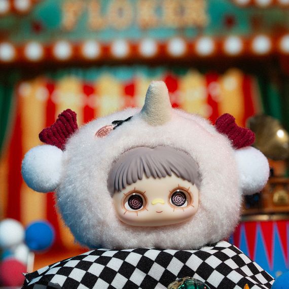 Колекційна м'яка іграшка з кільцем Шалений цирк Pop Top HC029 Hi TOY "серії MayMei" | Зображення 3
