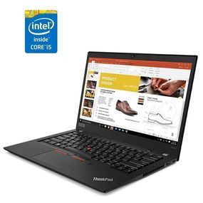Ультрабук Lenovo ThinkPad T490s / 14" (1920x1080) IPS / Intel Core i5-8250U (4 (8) ядра по 1.6 - 3.4 GHz) / 16 GB DDR4 / 240 GB SSD / Intel UHD Graphics / WebCam б/в