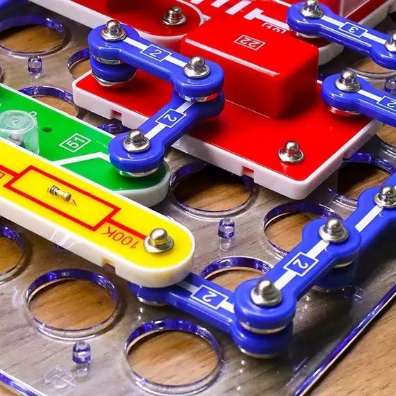 Конструктор электронный «Собираем радио» DOKA D70703 музыка и свет | Зображення 2