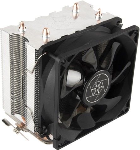Процессорный кулер SilverStone KRYTON KR03, LGA775,115x, 1366, 1200, FM1(2),AM3(+),AM2(+),AM4,92мм Blue LED,TDP 65W (SST-KR03) | Зображення 4