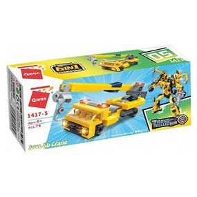 Дитячий Конструктор Qman 1417-1-6 будтехніка, 79 дет  (Iron Jib Crane)