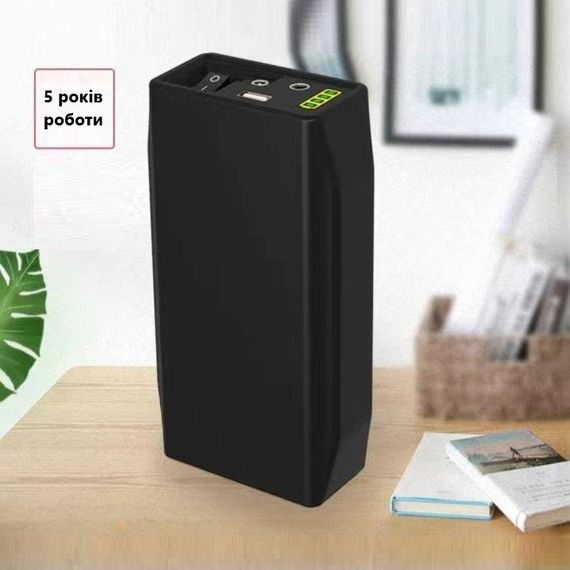 Мини UPS ДБЖ для роутера, источник бесперебойного питания 5/9/12В павербанк LF4100 LiFePO4 6000 мАч | Зображення 4