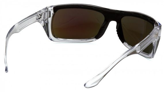 Очки защитные открытые Venture Gear Vallejo Crystal (ice blue mirror) Аnti-Fog, синие зеркальные в прозрачной | Зображення 3