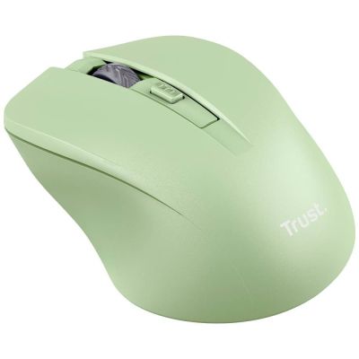 Мышка Trust Mydo Silent Wireless Green (25042) | Зображення 2