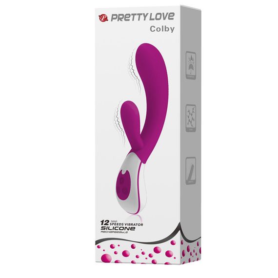 Вібратор - Pretty Love Colby Vibrator Purple Sex Aura | Зображення 9