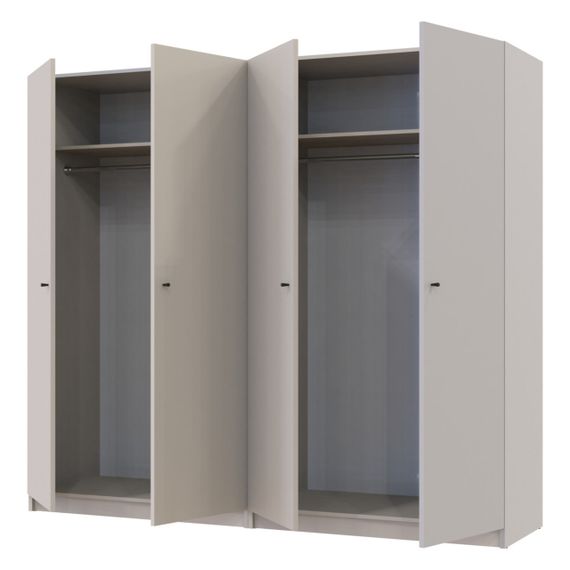 Комплект шкафов для одежды Doros Промо (2 шт.) 180х48х204 см Кашемир (DRS-011208) | Зображення 3