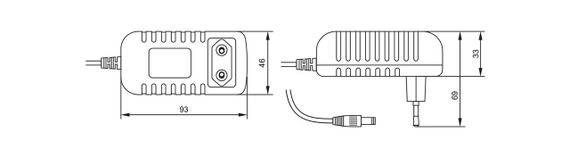 Мережевий блок живлення MastAK SW-2053 (5V 3000mA) | Зображення 1