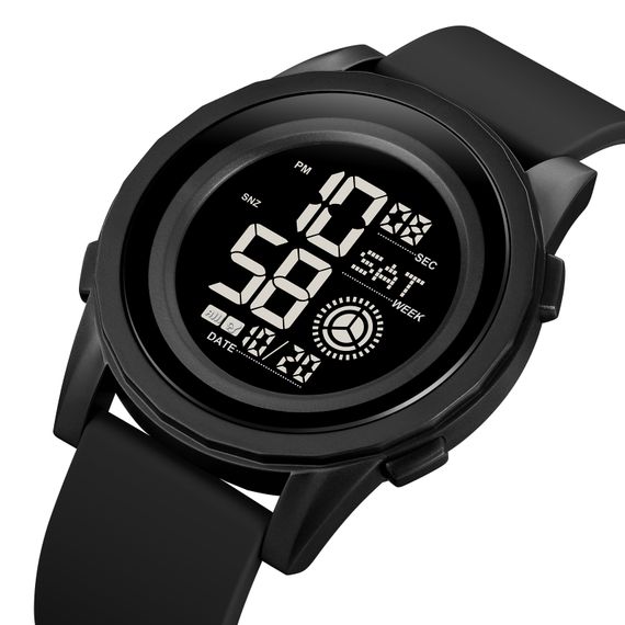 Чоловічий годинник Skmei 2082BKBK Black-Black | Зображення 1