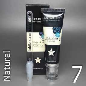 Полігель Starlet Professional №07 (Natural) в тюбику 30мл