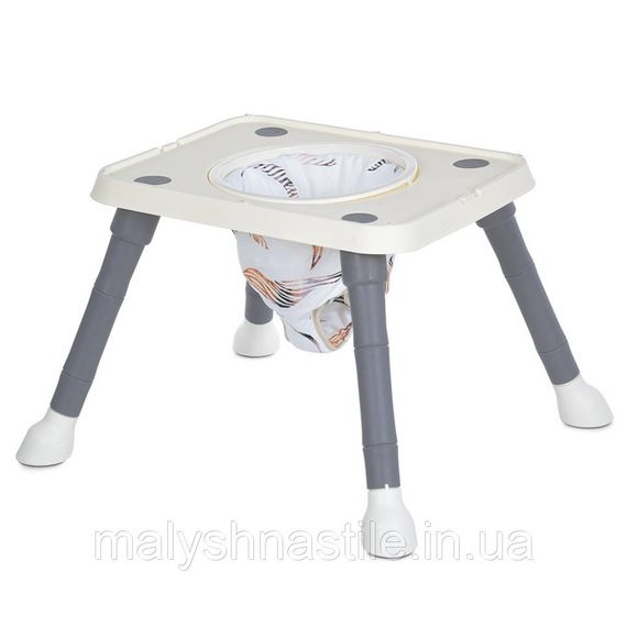 Детский стульчик для кормления 2 в 1 M 6041 Gray | Зображення 1