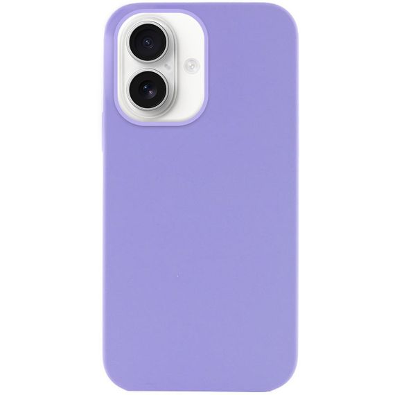 Чохол Silicone Case Full Protective (AA) NO LOGO для Apple iPhone 16 Plus (6.7") Бузковий / Dasheen