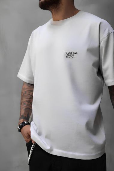 Футболка з ДТФ принтом (оверсайз)