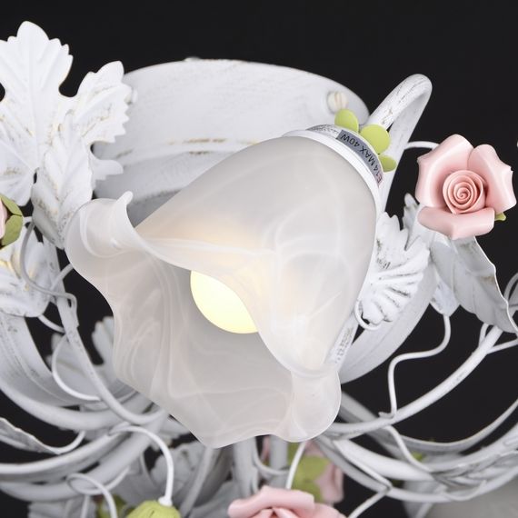 Люстра потолочная флористика E14 60W WH (BKL-502S/5) | Зображення 4