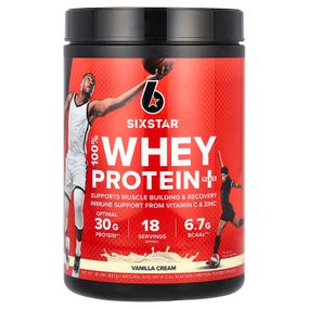 Протеин Six Star 100% Whey Protein Plus 821 g (Vanilla Cream)
