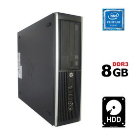 Компьютер HP Elite 8300 SFF / Intel Pentium G850 (2 ядра по 2.9 GHz) / 8 GB DDR3 / 500 GB HDD / DVD-RW б/у