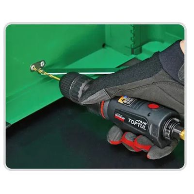 Дрель Toptul пневматическая реверсивная 3/8&quot;, 4000об/мин; самозажимной патрон (KAQC1240) | Зображення 2