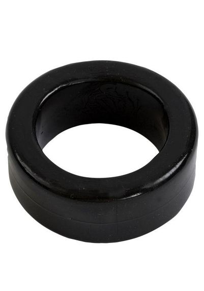 Эрекционное кольцо Doc Johnson Titanmen Tools - Cock Ring - Black Sex Aura