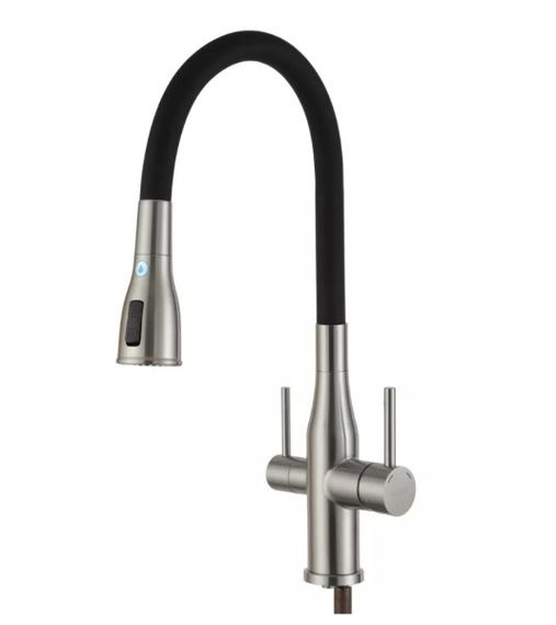 Змішувач для кухні Gappo з виходом для питної води, з гнучким виливом G4399-65