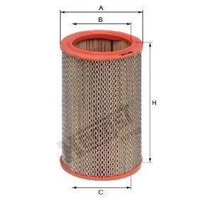 Фильтр воздушный Renault Espace 1.9 dTi 99-02 / Laguna 1.9 dCi/dTi 97-01, Hengst, E398L,