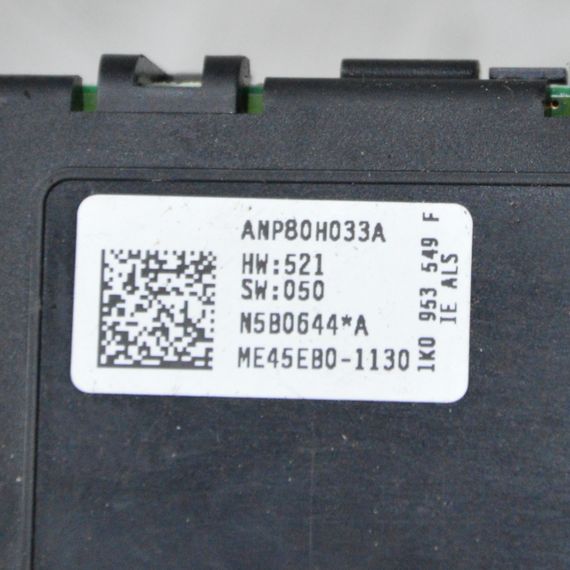 Блок підрульових перемикачів Volkswagen Golf V Caddy III 2003-2015 Блок підрульовий Фольксваген 1K0953549F | Зображення 1