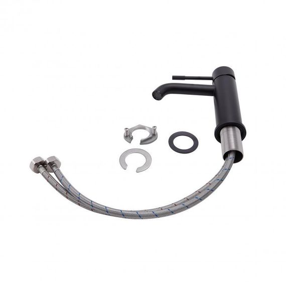 Смеситель для раковины Qtap Scorpio QTSCOR1050105B Black Matt | Зображення 2