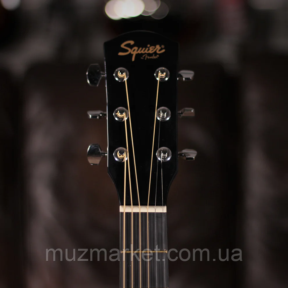 Гітара електроакустична SQUIER by FENDER SA-105CE BLACK | Зображення 4