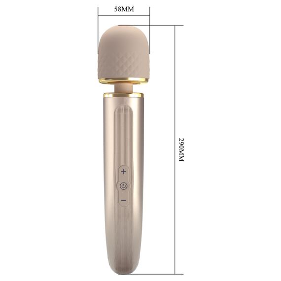 Вібромасажер PRETTY LOVE Interesting Massager Gold 5 levels of speed control 7 vibration functions sexstyle | Зображення 6