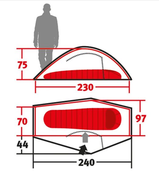 Намет Wechsel Pathfinder Elements TL Camo (231074) (DAS302083) | Зображення 5