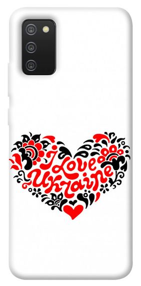 Чохол IBANAN З Україною у серці для Samsung Galaxy A02s