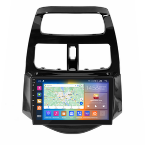 Штатна магнітола 9" Lesko для Chevrolet Spark III 2009-2016 2/32Gb CarPlay 4G Wi-Fi GPS Prime Шевролет