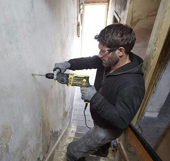 Дриль мережевий ударний Stanley Fatmax FMEH1100K | Зображення 1