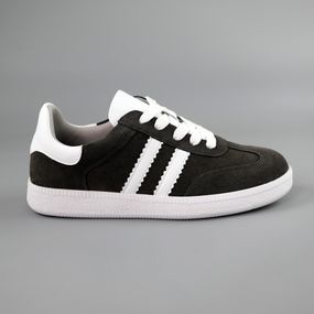 Кеди жіночі замшеві 591413 Темно-сірі 36 37 38 39 40 41