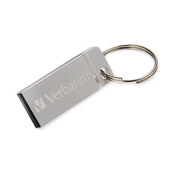 USB флеш накопичувач Verbatim 32GB Metal Executive Silver USB 2.0 (98749) | Зображення 2