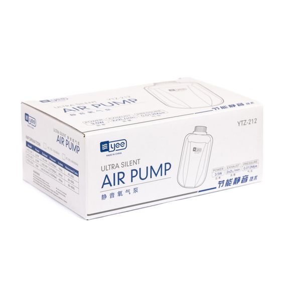 Компресор Yee для акваріума з двома виходами 3,5 Вт | Зображення 1