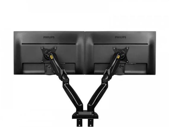 Настольное крепление для двух мониторов (кронштейн) 17"-30" NB F160 | Зображення 5