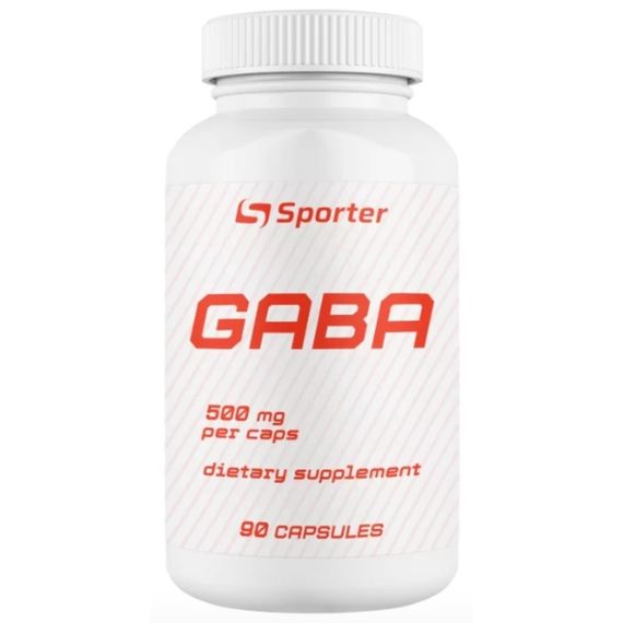 Амінокомплекс для спорту Sporter GABA 500 mg 90 Caps