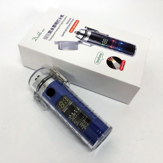 Подарок любимому зажигалка HL-512, Необычная зажигалка импульсная электронная USB KP-10 | Зображення 5