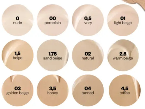 Тональний крем Paese Long Cover Fluid - 0,5 ivory (30 ml) | Зображення 4