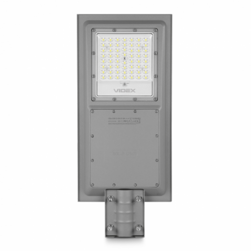 LED Ліхтар вуличний автономний 2300Lm 5000К 220V VL-SLSO-082-S Videx | Зображення 1